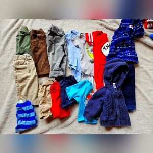 6-12months boys clothing lot